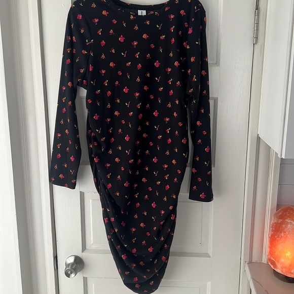 ABound Long Sleeve Ruched Sheath dress. Size 2X. Excellent condition. - Picture 3 of 10